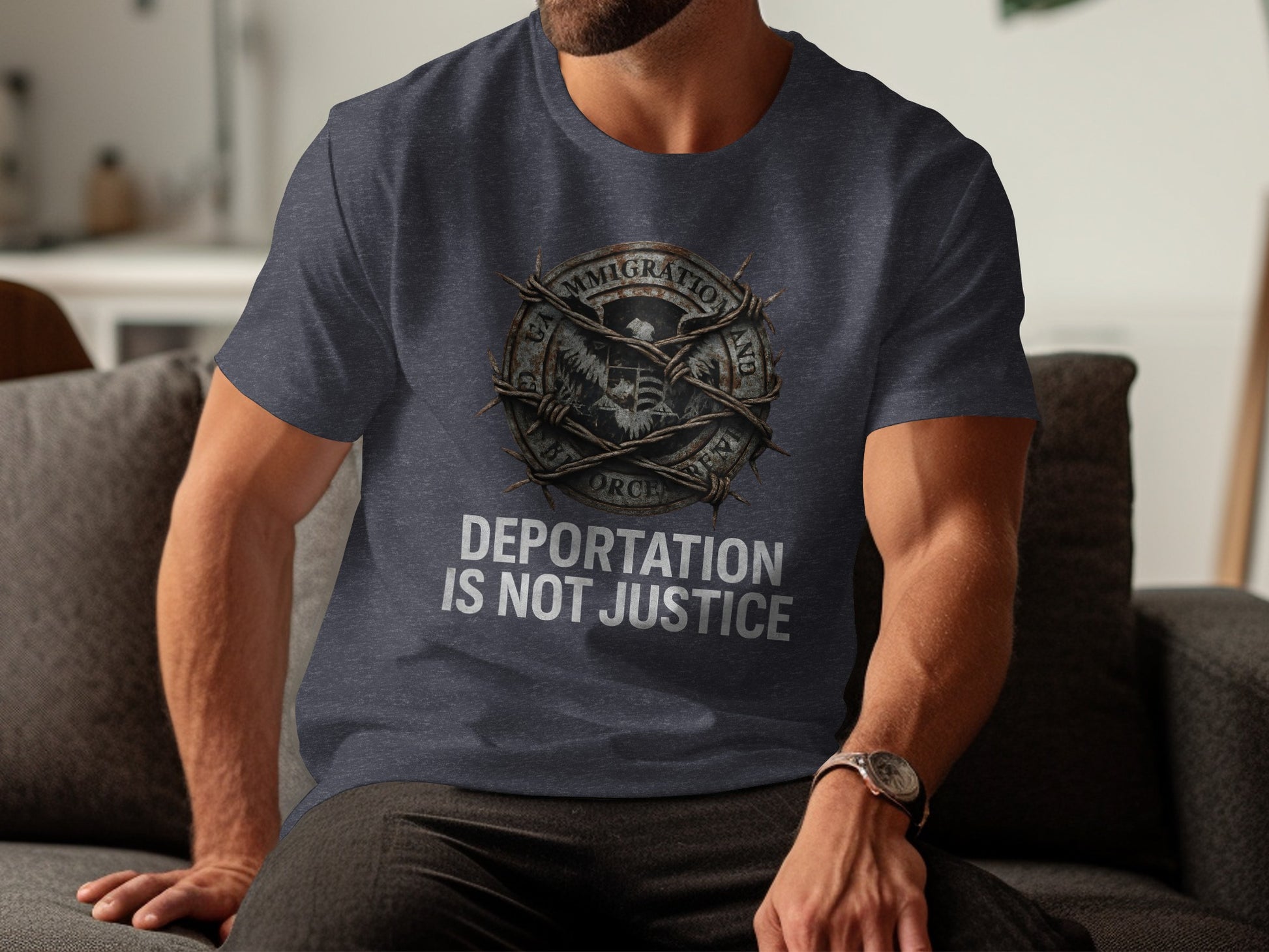 Deportation Is Not Justice Statement Shirt product