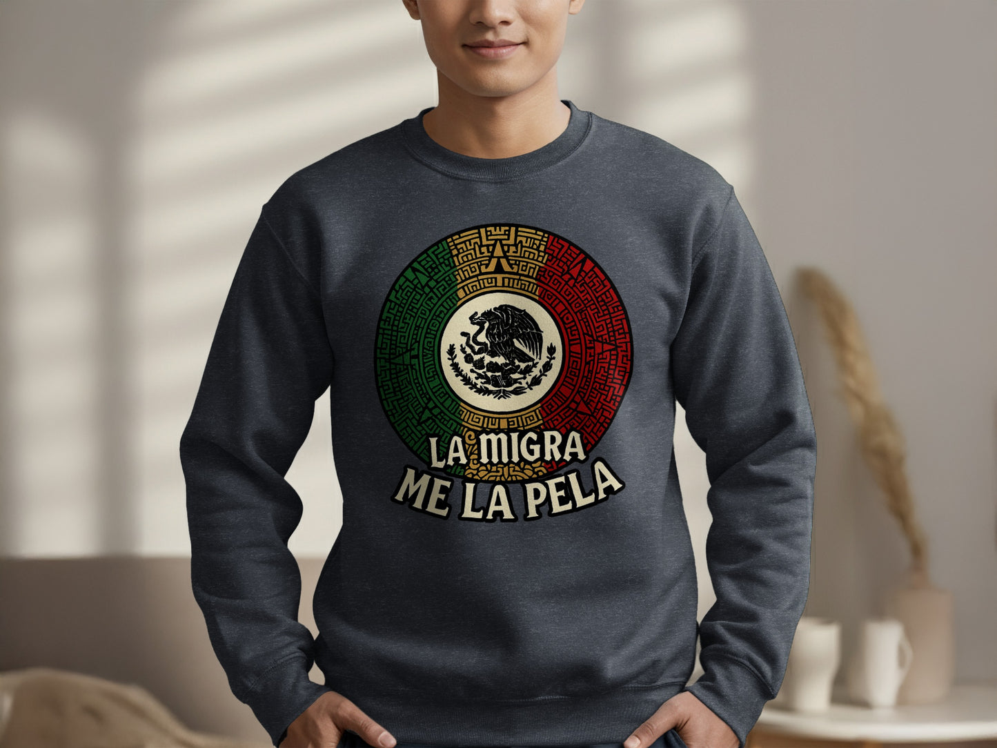 La Migra Me La Pela Graphic Sweatshirt product