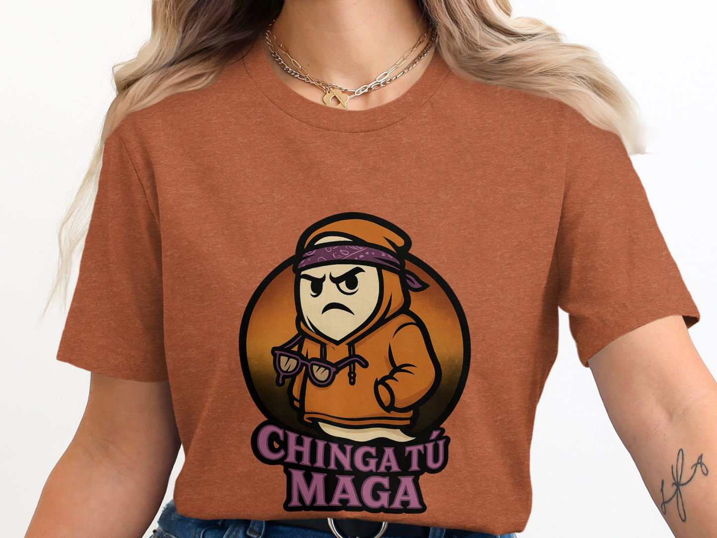 Chingatu Maga Hoodie Graphic Design T-Shirt product type