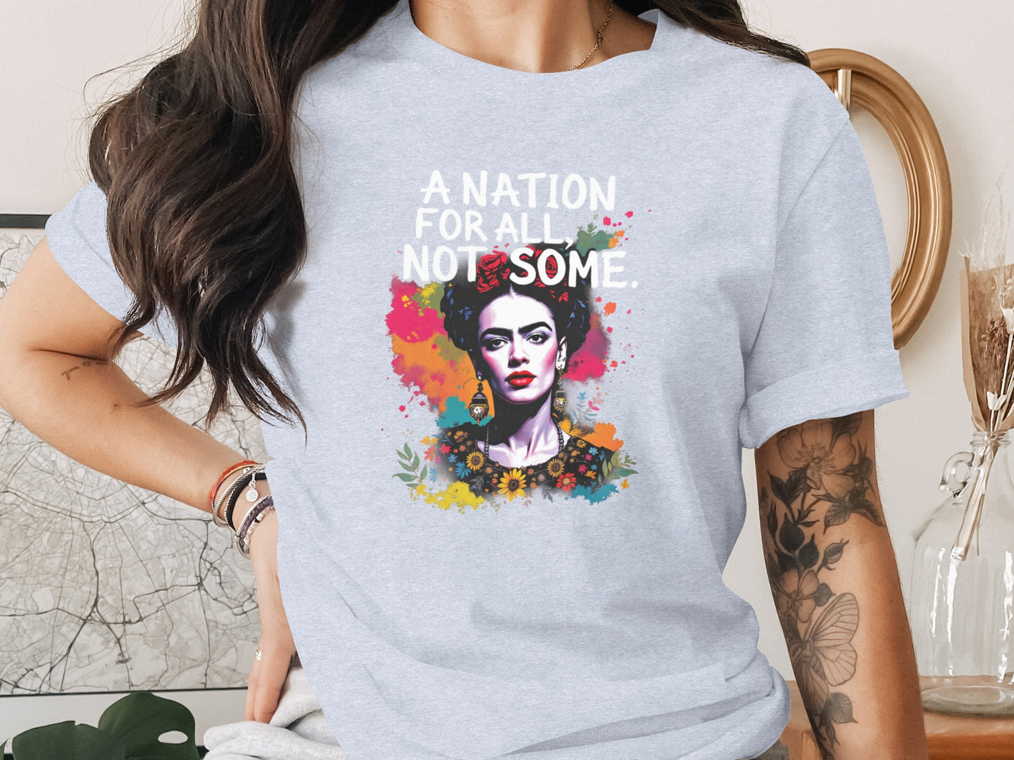 A Nation For All Not Some Graphic Printed T-Shirt product type