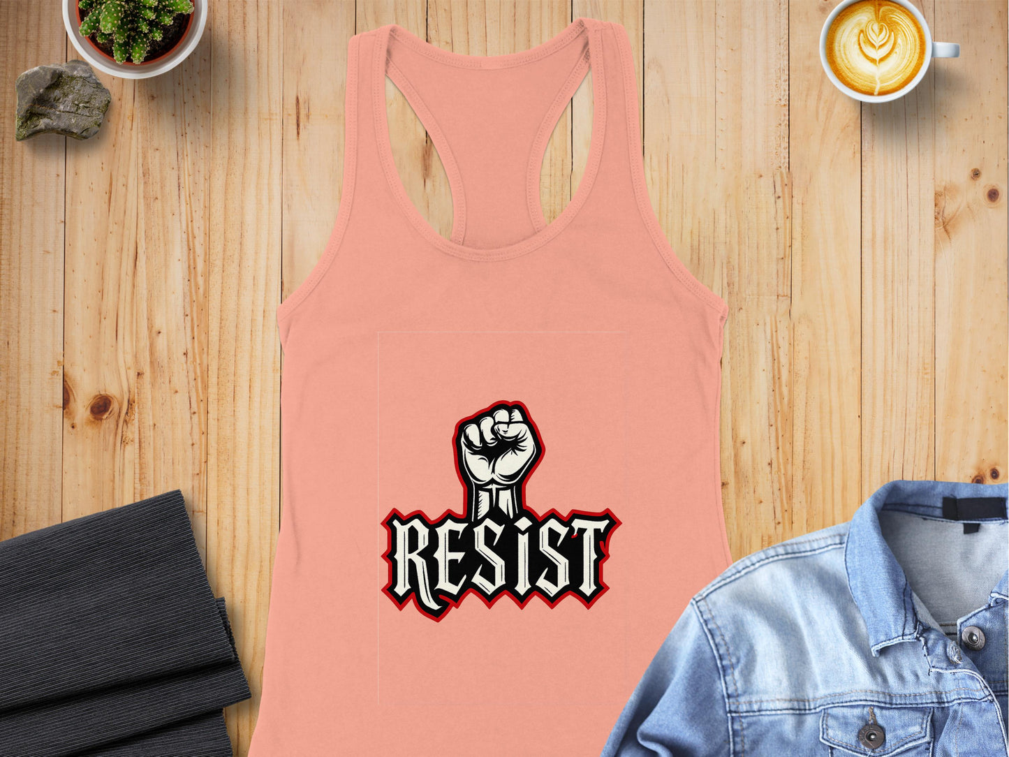 Resist Empowerment Graphic Design Tank Top product