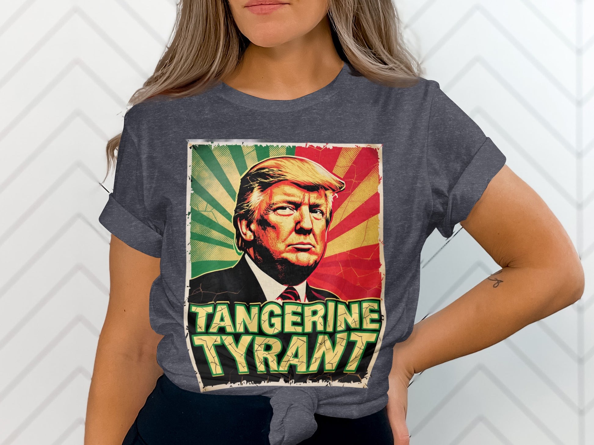 Tangerine Tyrant Graphic Tee Shirt product