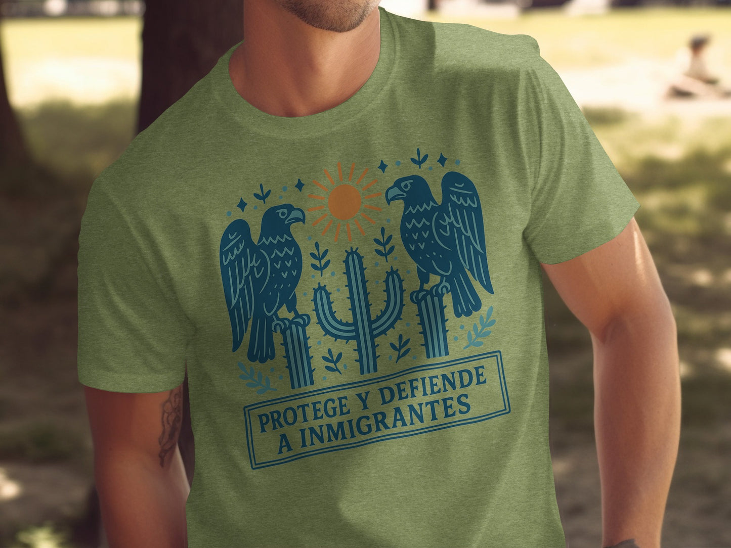 Protege Y Defiende A Inmigrantes T-Shirt product type