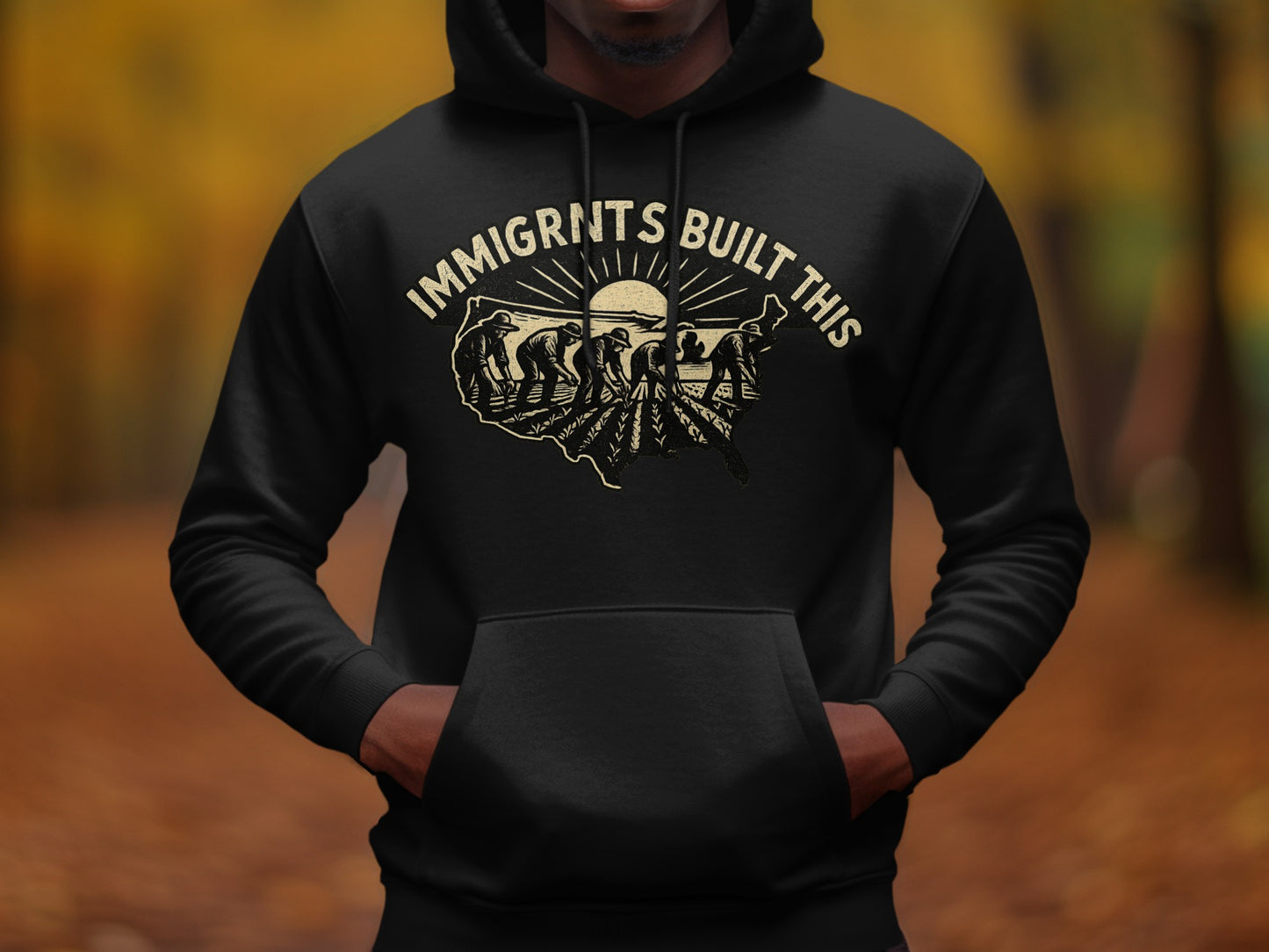 Immigrants Built This Stylish Comfortable Hoodie product
