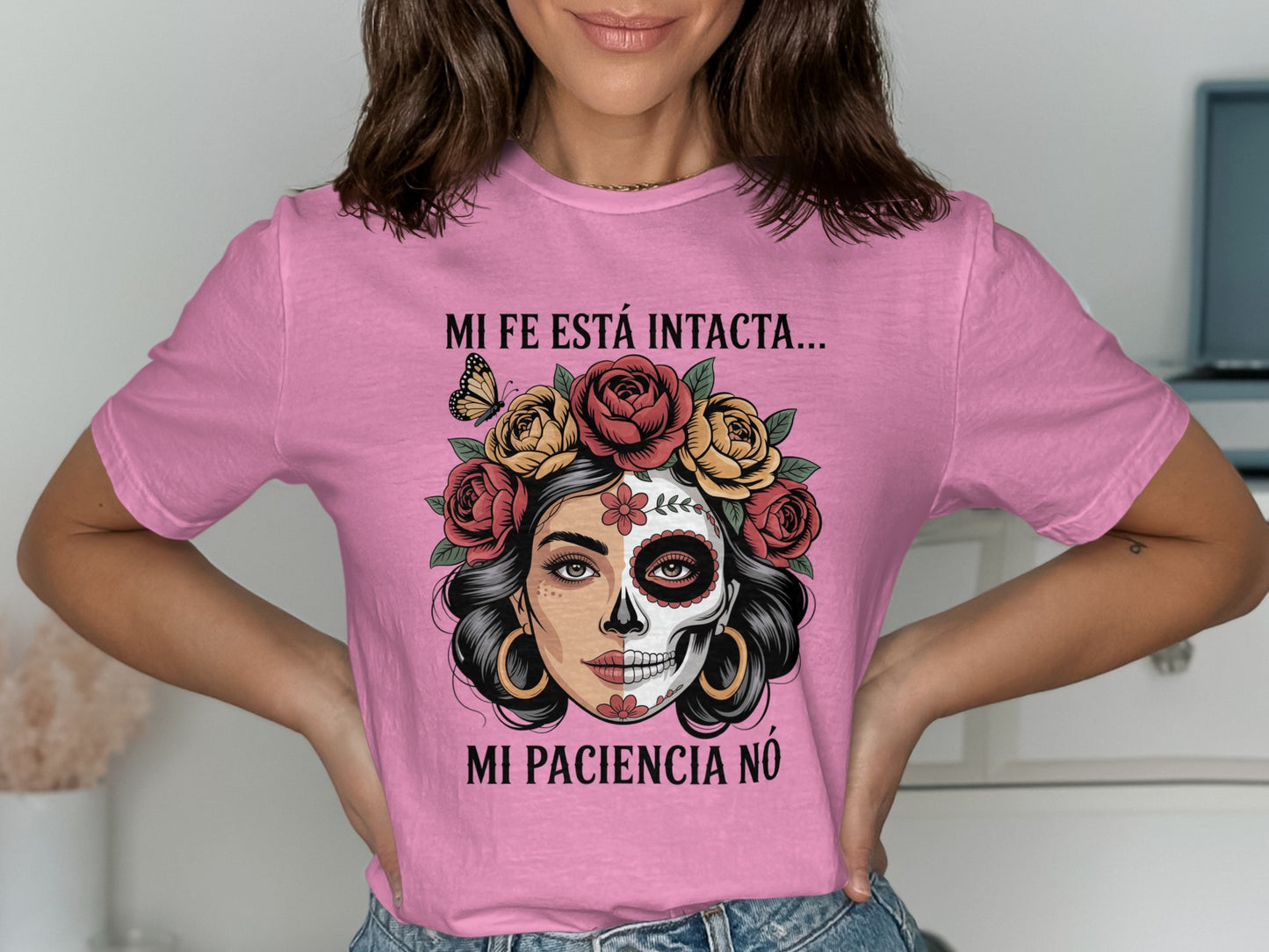 Mi Fe Está Intacta Mi Paciencia No T-shirt product