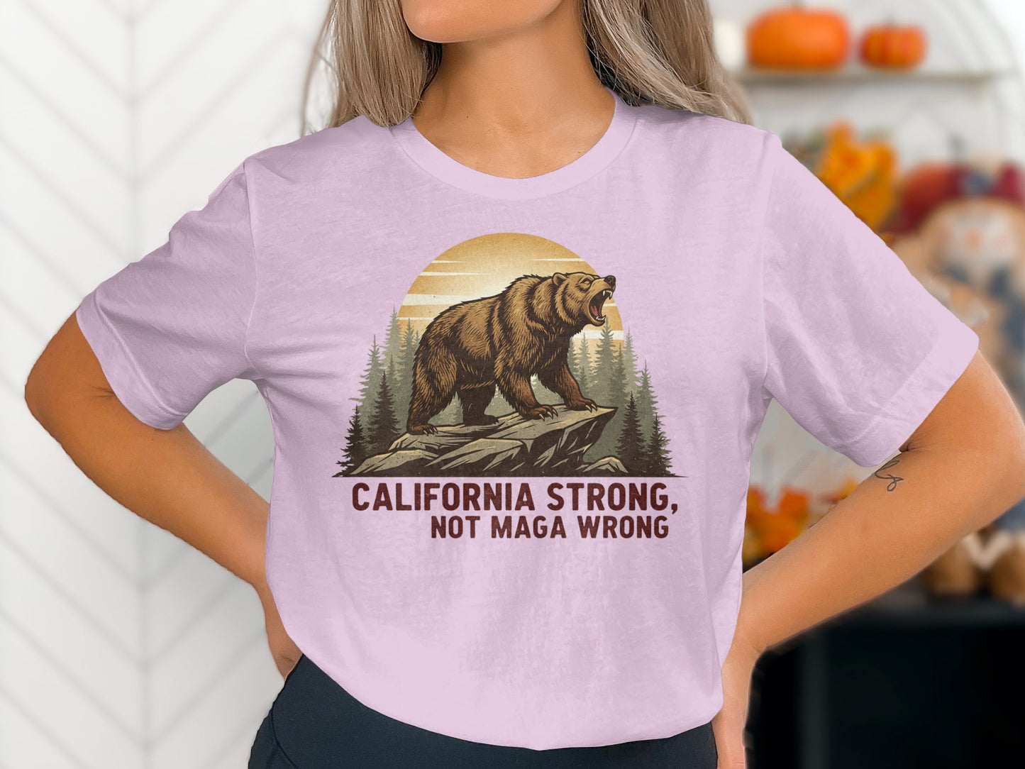 California Strong Not MAGA Wrong T-shirt product