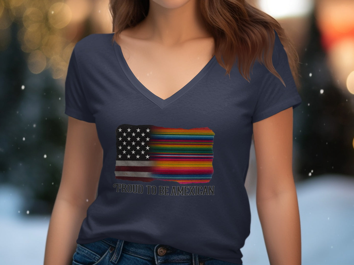 Proud To Be Amexican Graphic Print T-Shirt product