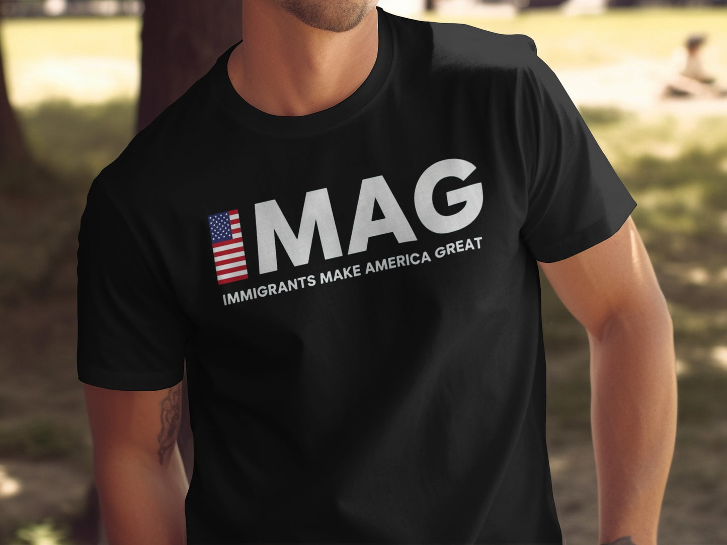 Immigrants Make America Great Statement T-Shirt product