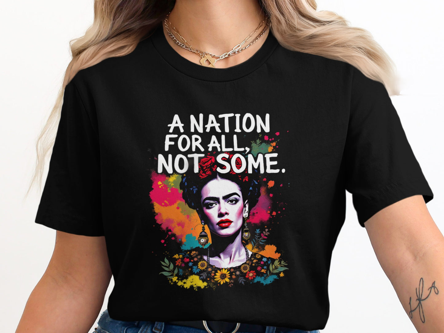 A Nation For All Not Some Graphic T-Shirt product type