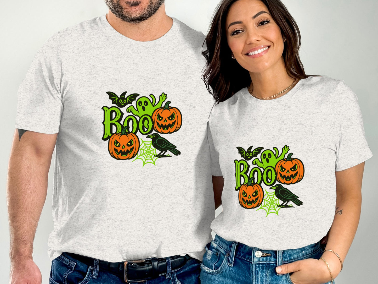 Fun Boo Halloween Graphic Tee Shirt product