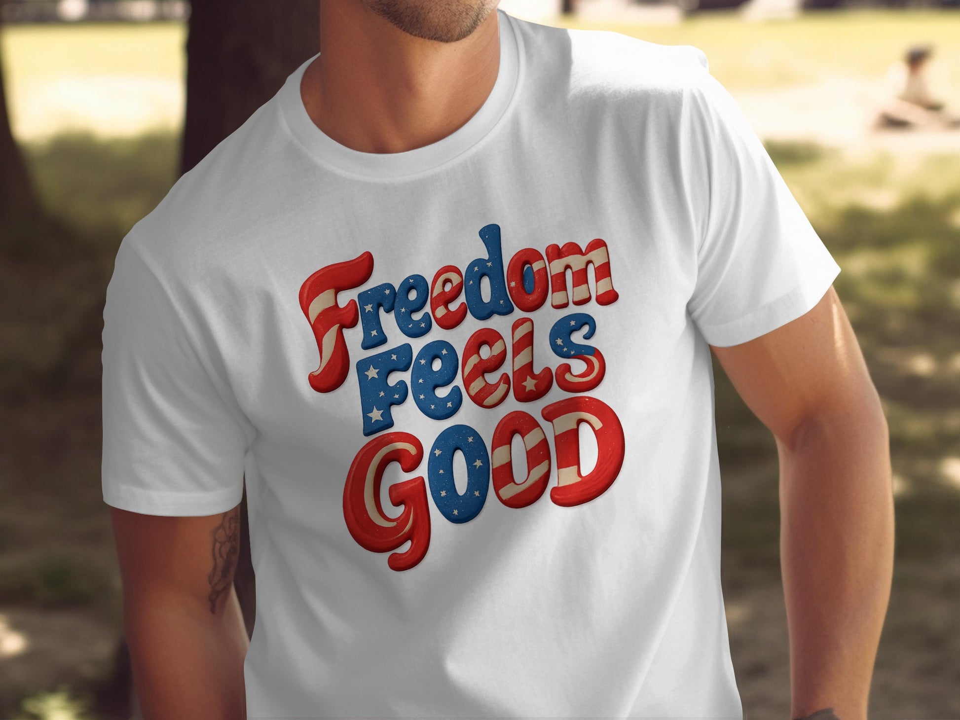 Freedom Feels Good Graphic T-Shirt product type