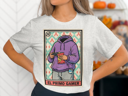 El Primo Gamer Retro Style Graphic Tee product