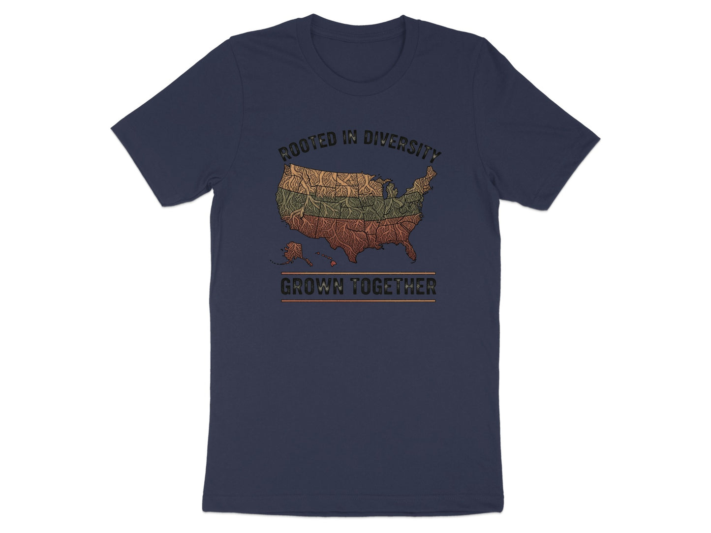 Rooted in Diversity Grown Together T-shirt product