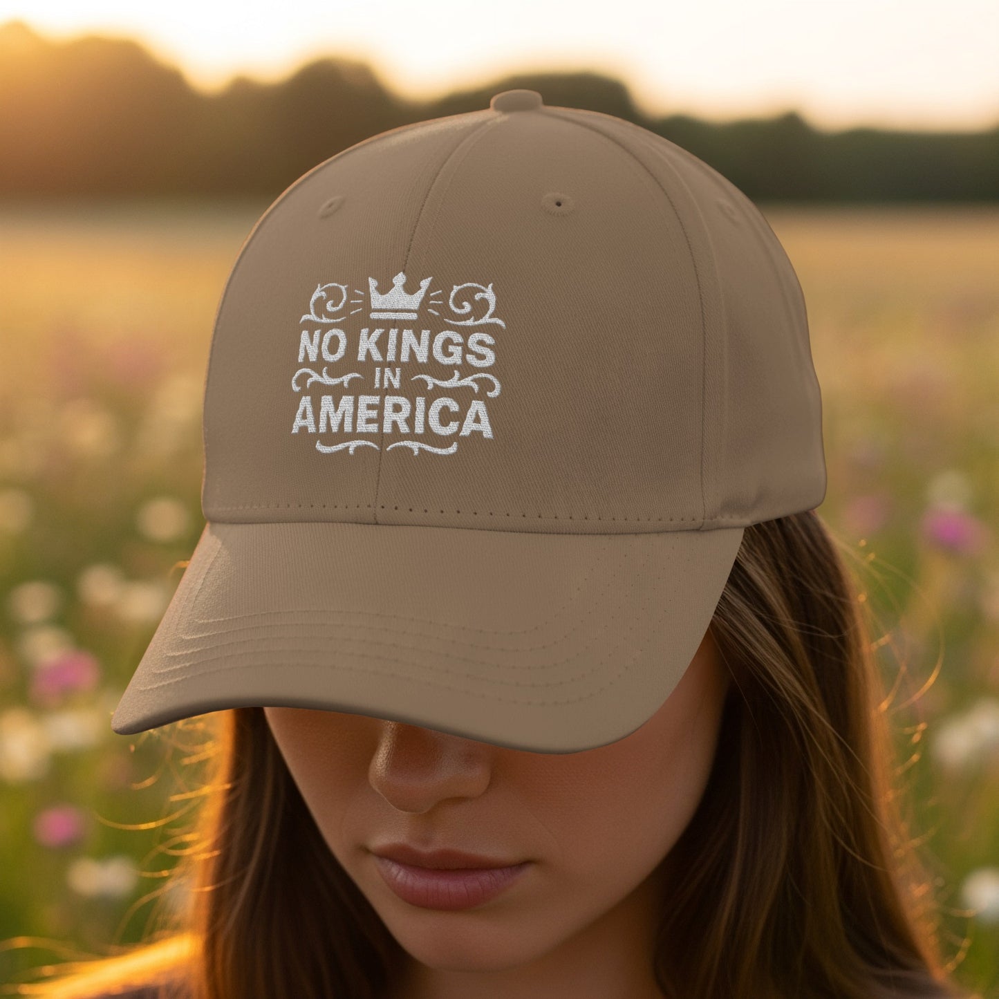 No Kings In America Boldly Stated Cap product
