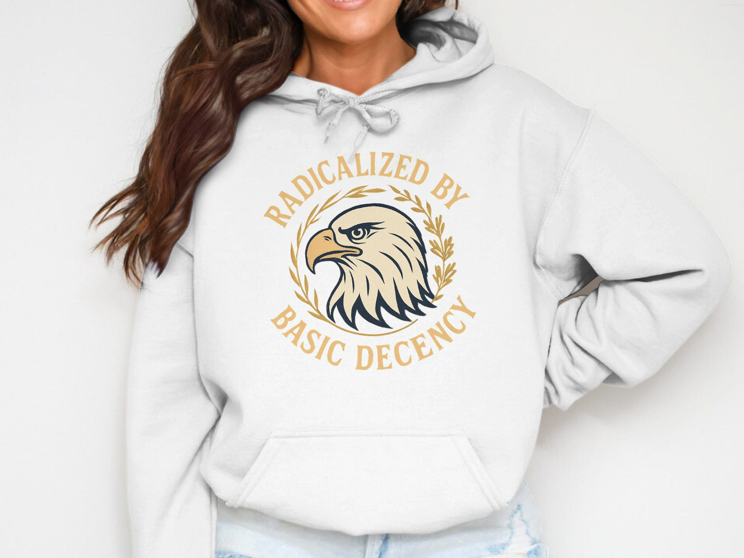 Radicalized By Basic Decency Hoodie product type