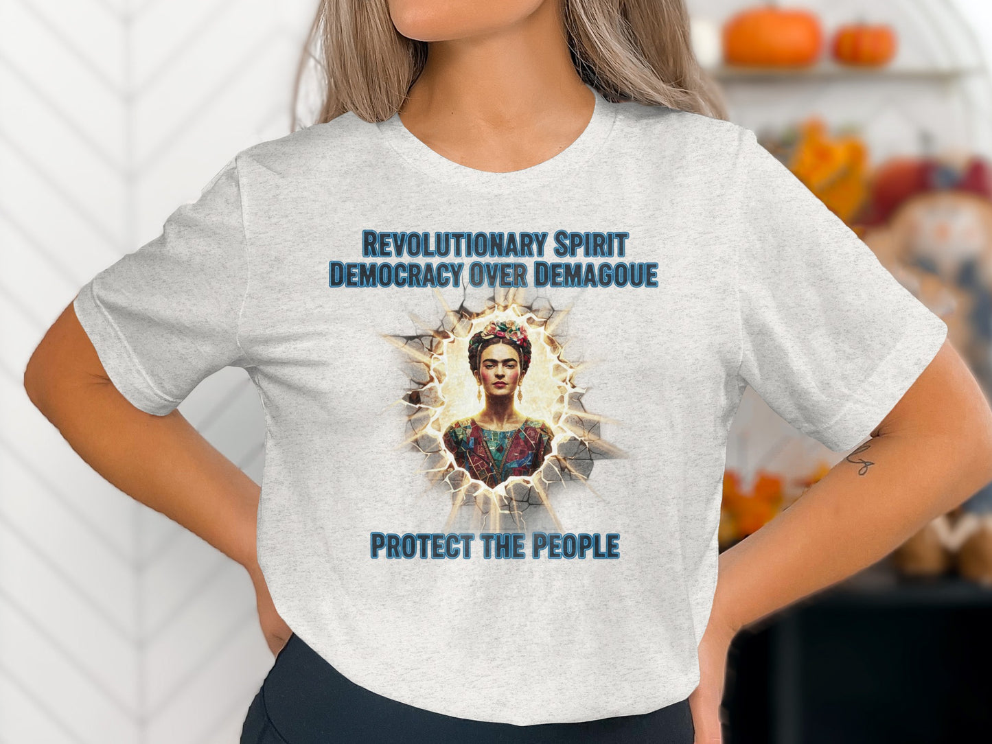 Revolutionary Spirit Graphic Protect the People T-shirt product