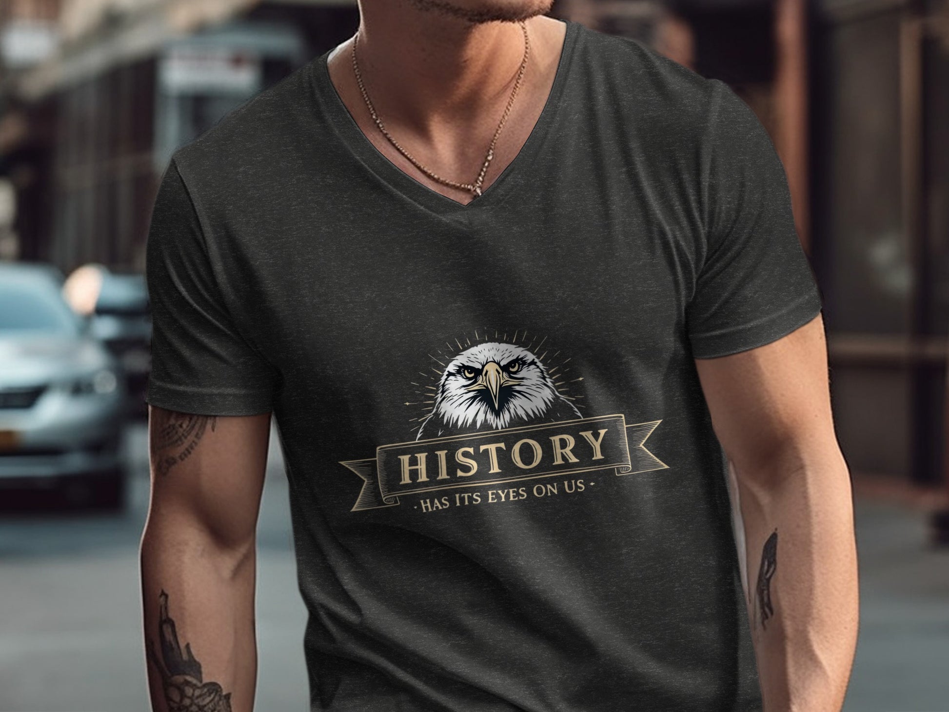 History Has Its Eyes On Us Graphic T-Shirt product type