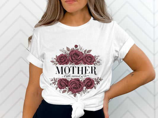 Mother A Little Earned A Lot Loved T-shirt product