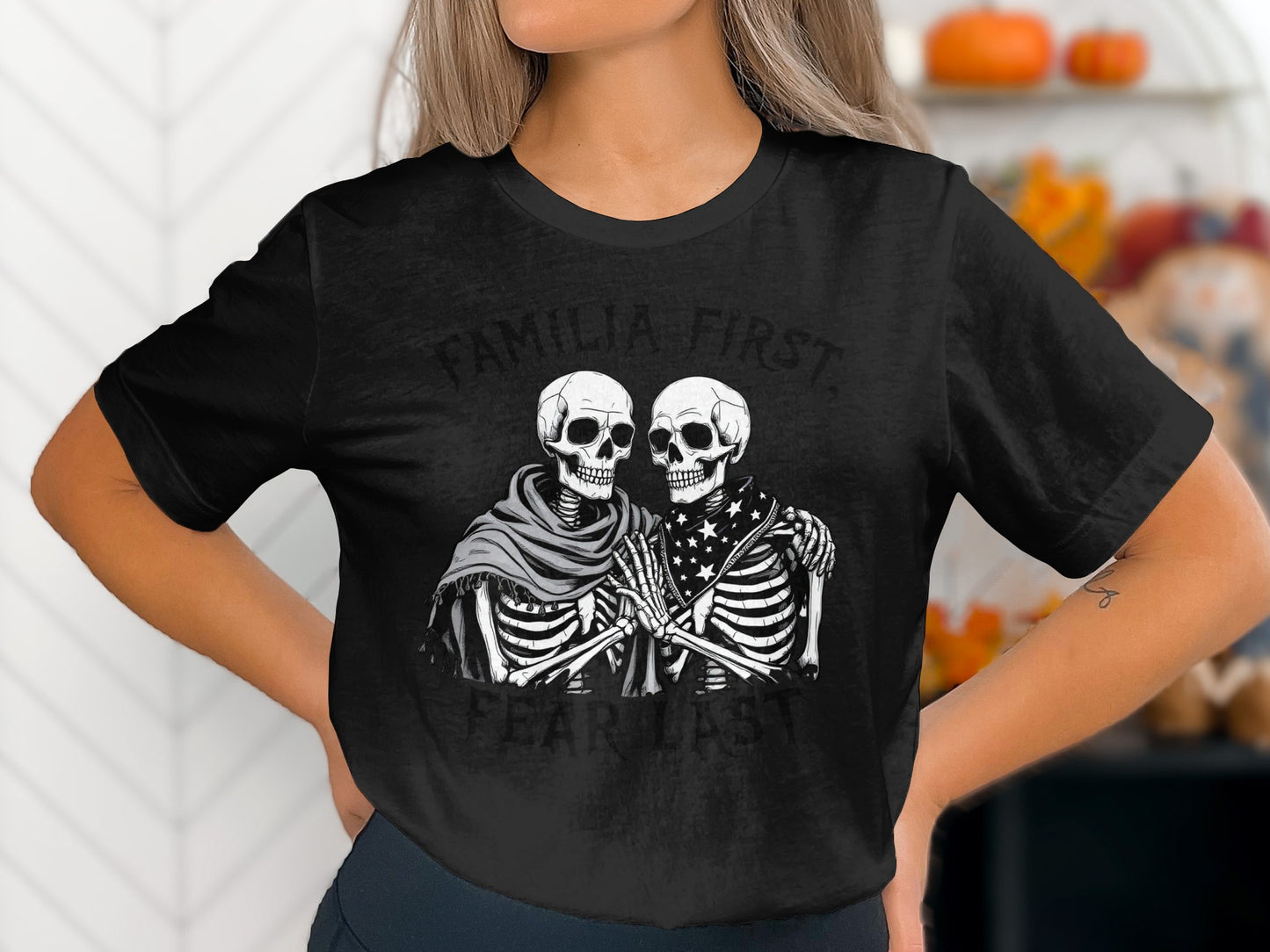 Familia First Fear First Skeletons Theme Product