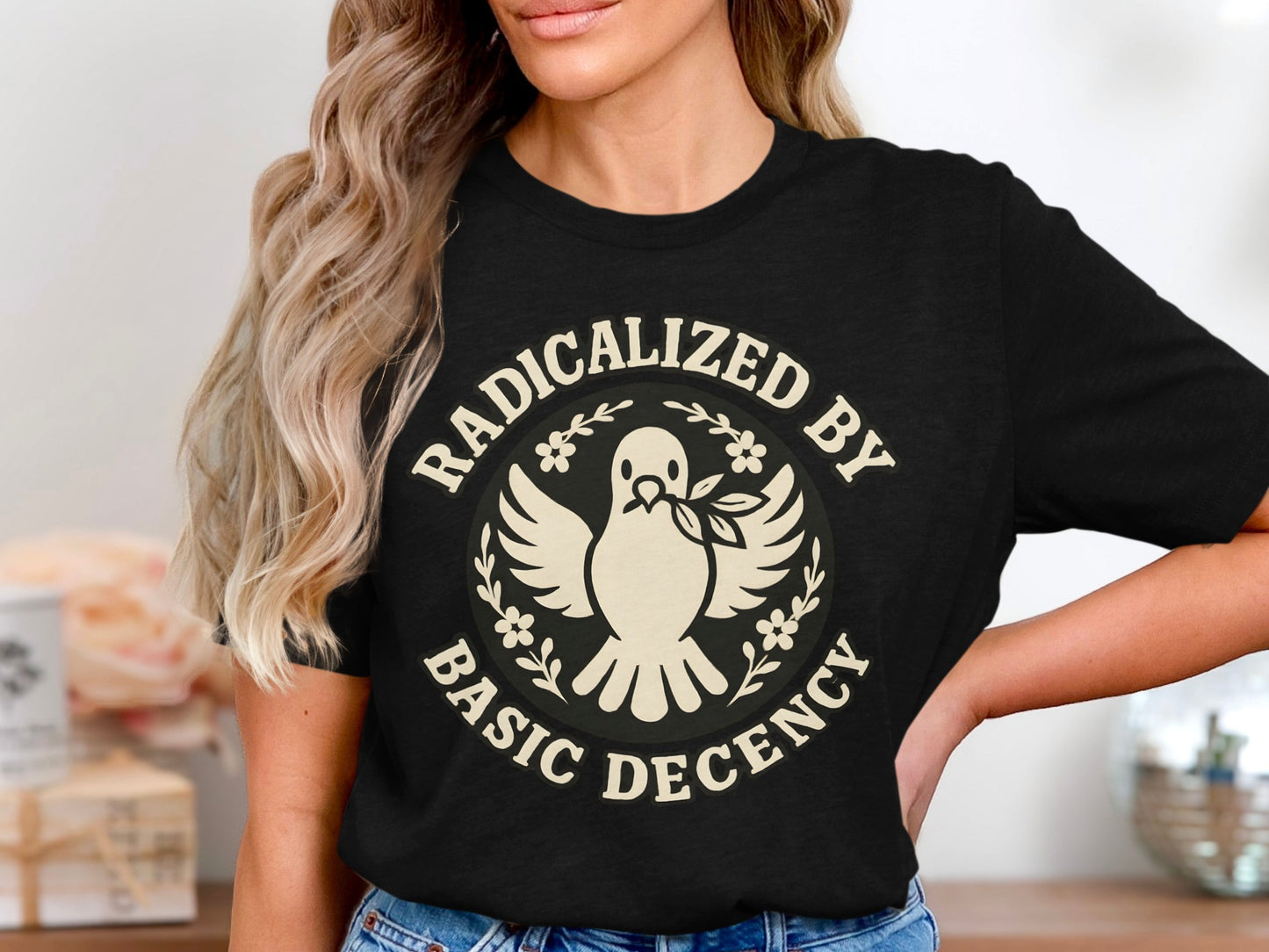Radicalized By Basic Decency T-shirt product type