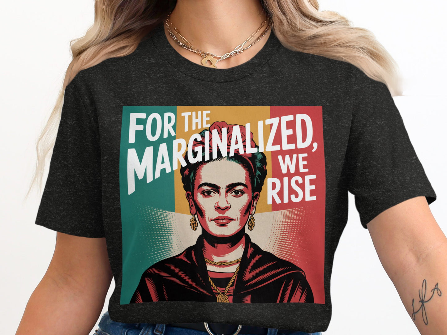 For The Marginalized We Rise Graphic Tee product