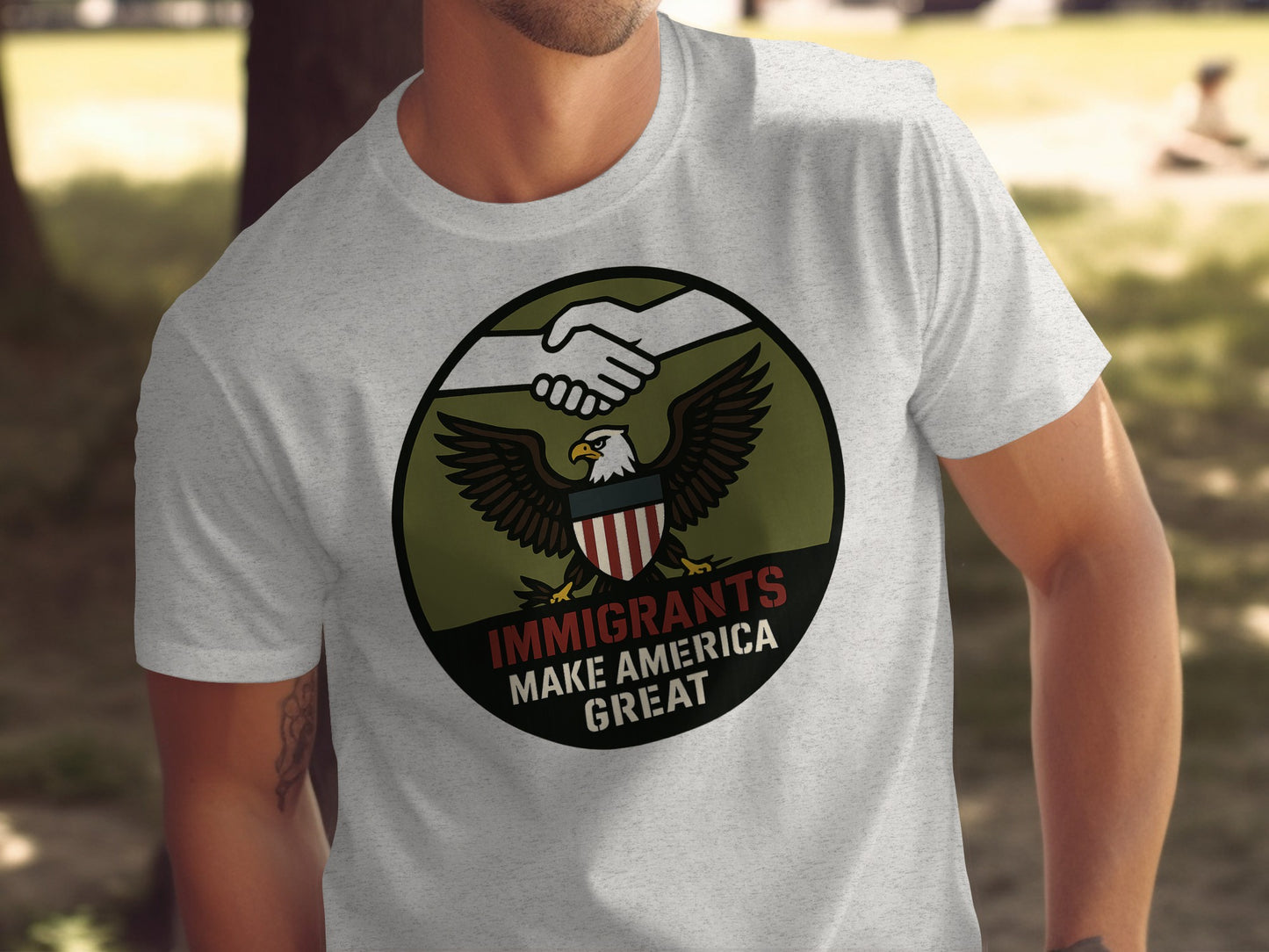 Immigrants Make America Great Graphic T-Shirt product
