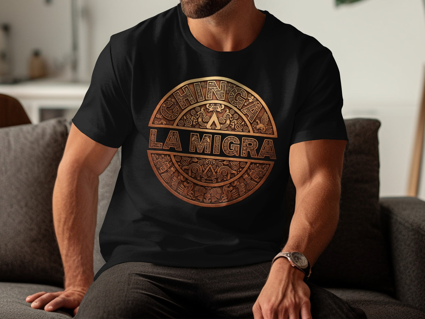 Chinga La Migra Bold Statement Graphic Shirt product