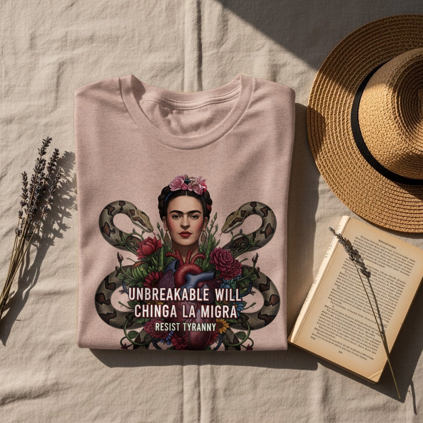 Unbreakable Will Chinga La Migra Resist Tyranny product type