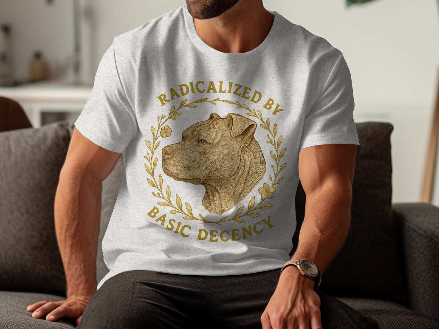 Radicalized By Basic Decency Graphic T-Shirt product