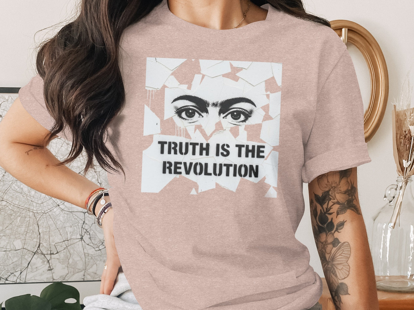 Truth is the Revolution Graphic Tee Shirt product type