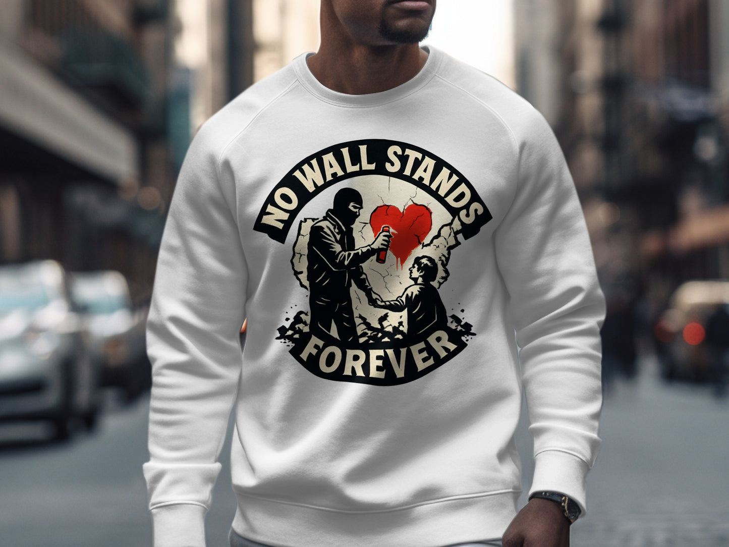 No Wall Stands Forever Graphic Sweatshirt product