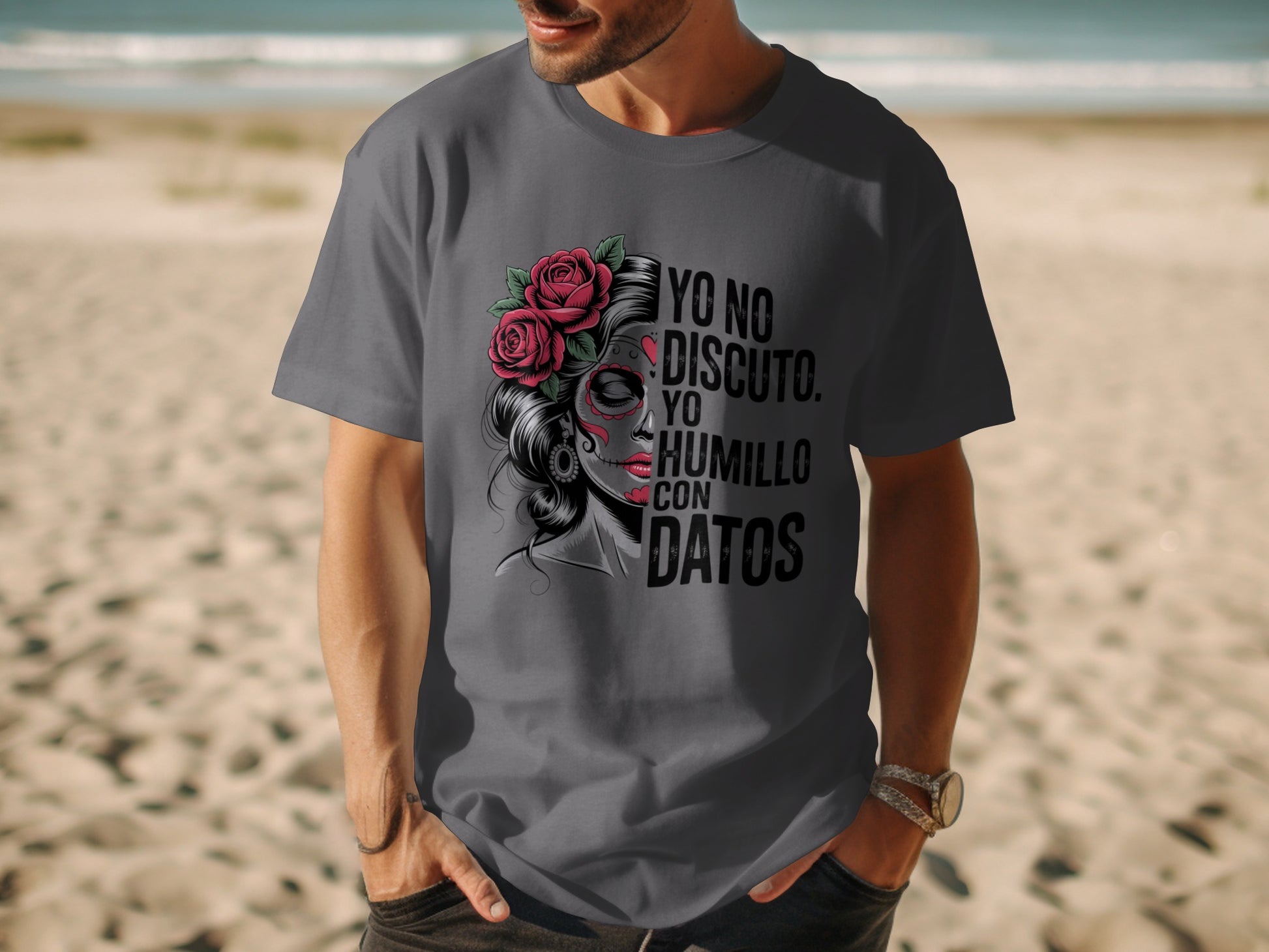 Unique Dia De Los Muertos Graphic T-Shirt product type