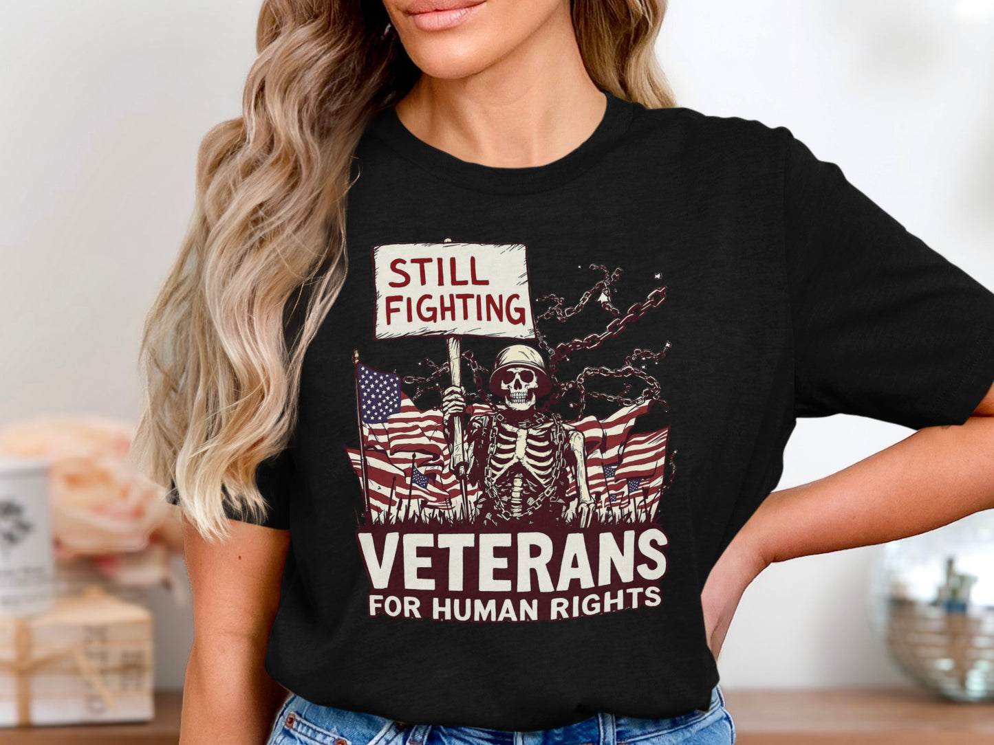 Still Fighting Veterans for Human Rights T-Shirt