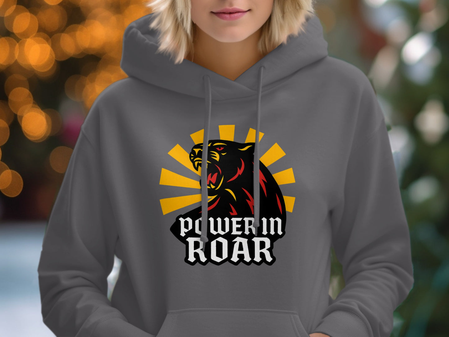 Power In Roar Graphic Hoodie product