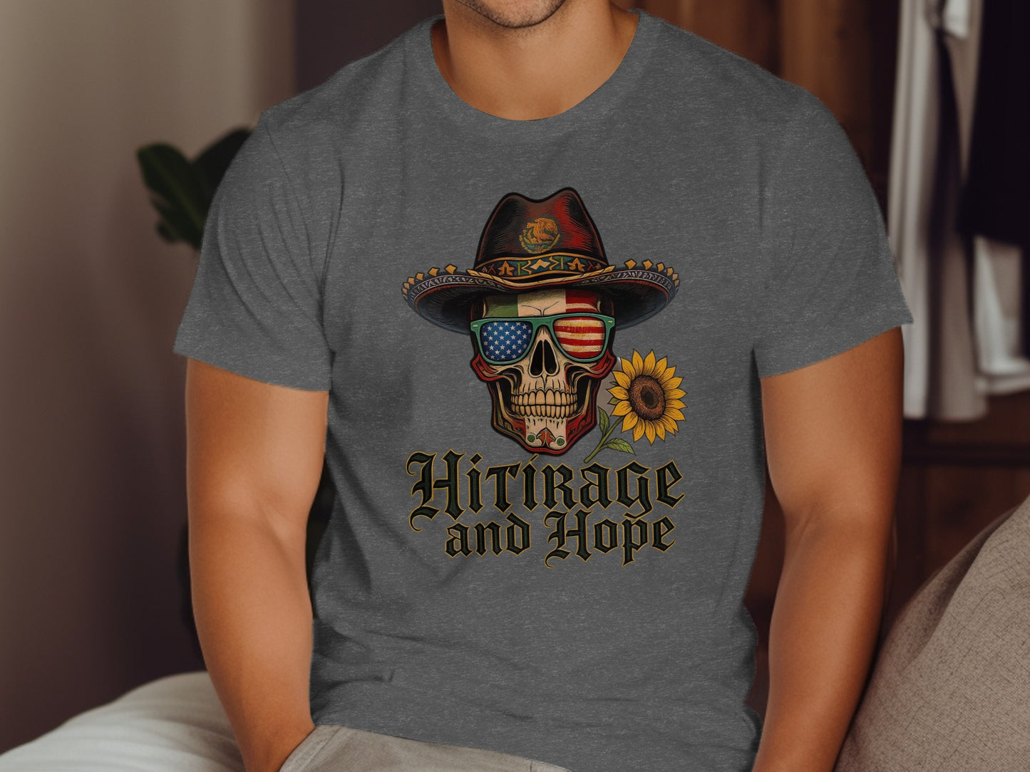 Heritage and Hope Skull American Flag Shirt product type