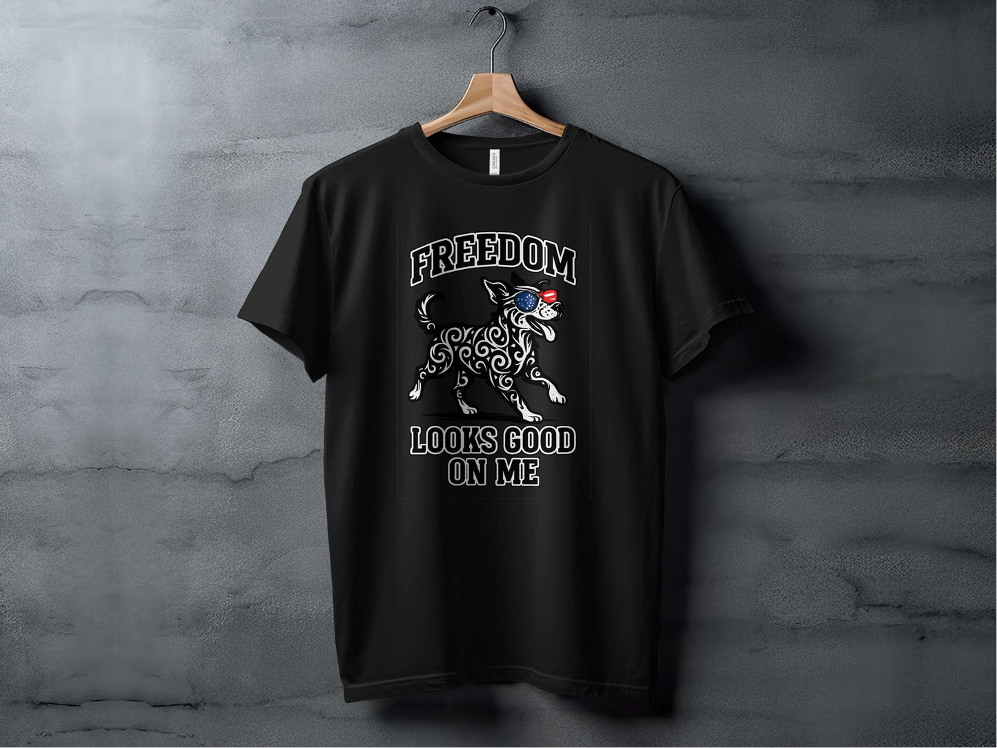 Freedom Looks Good On Me Graphic T-Shirt product type