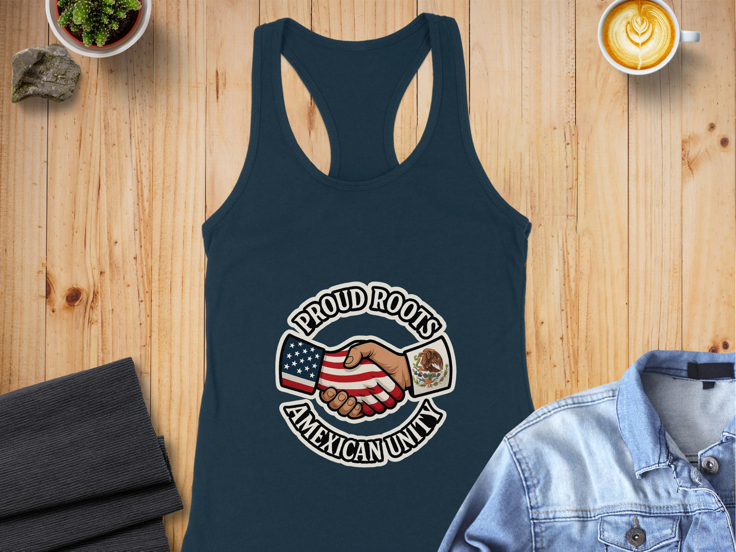 Proud Roots American Mexican Unity Tank Top product type