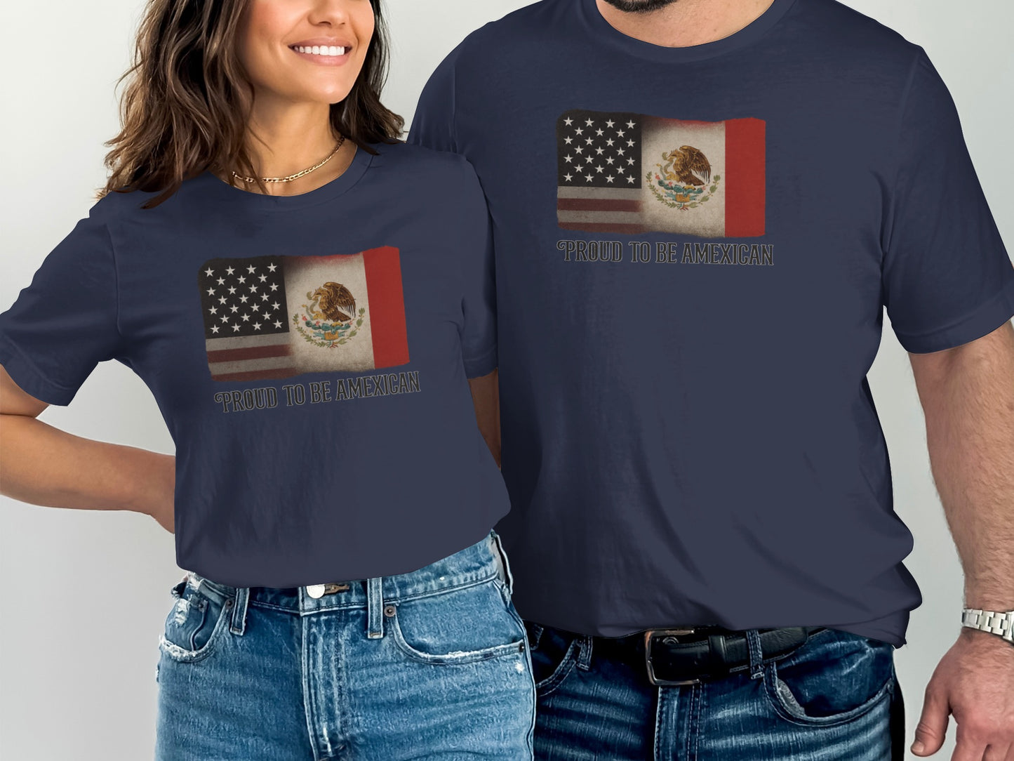 Proud to Be American Mexican Flag Design Shirt product