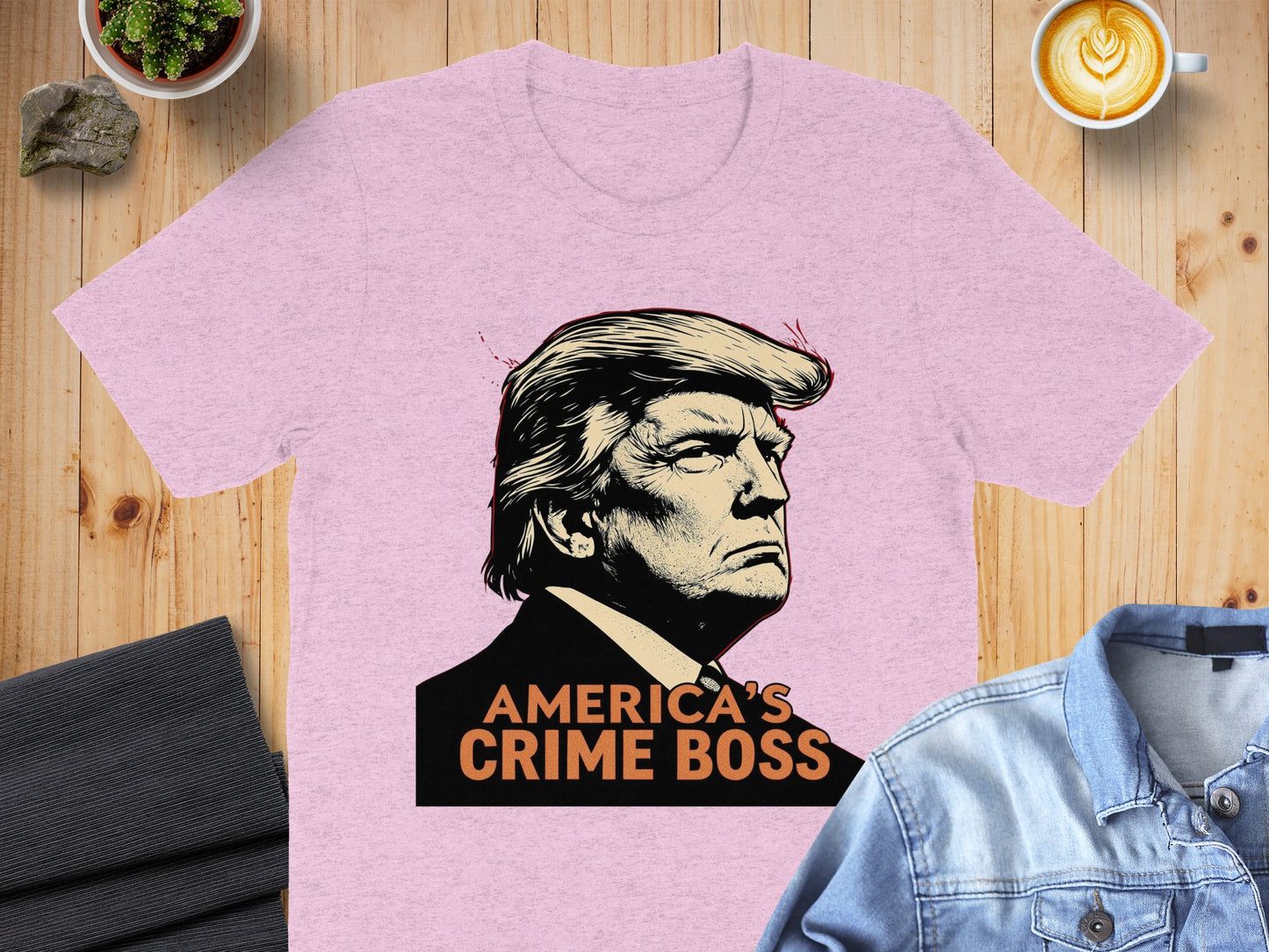 America's Crime Boss Graphic T-shirt product type