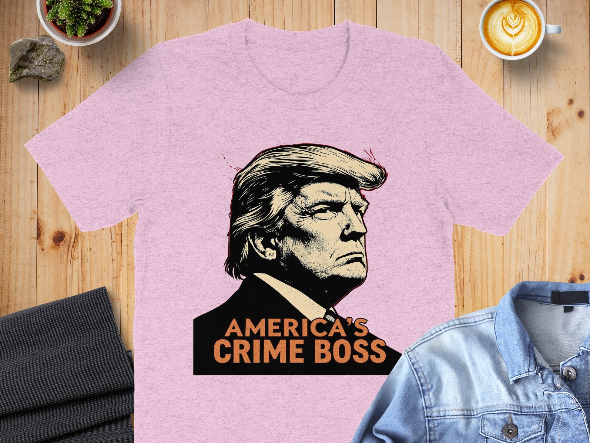 America's Crime Boss Graphic T-shirt product type