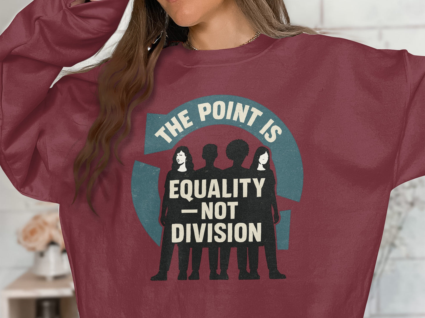 The Point is Equality Not Division Product Hoodie