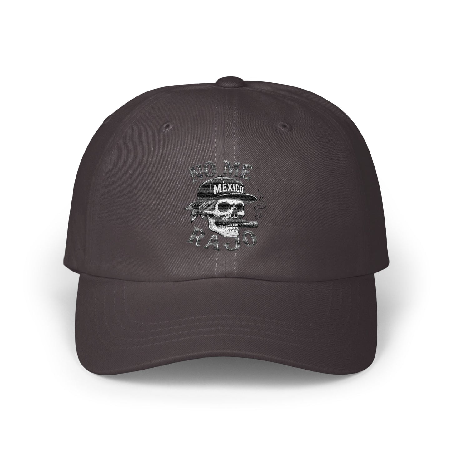 No Me Rajo Mexico Skull Print Baseball Cap product