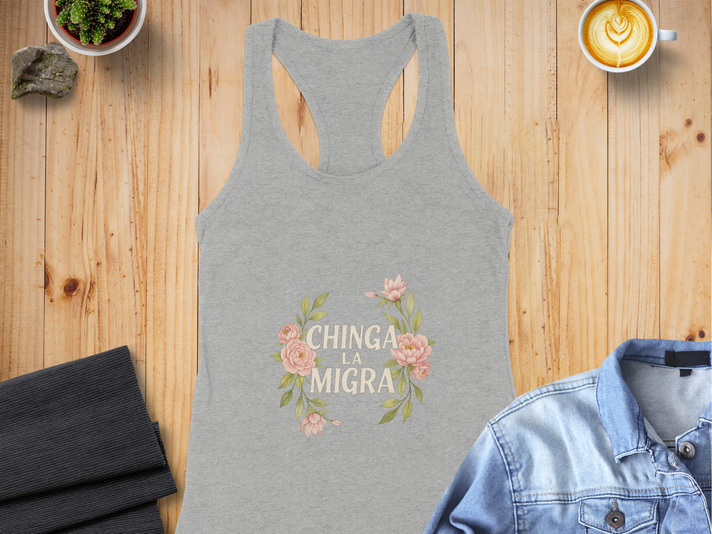 Chinga La Migra Graphic Tank Top product