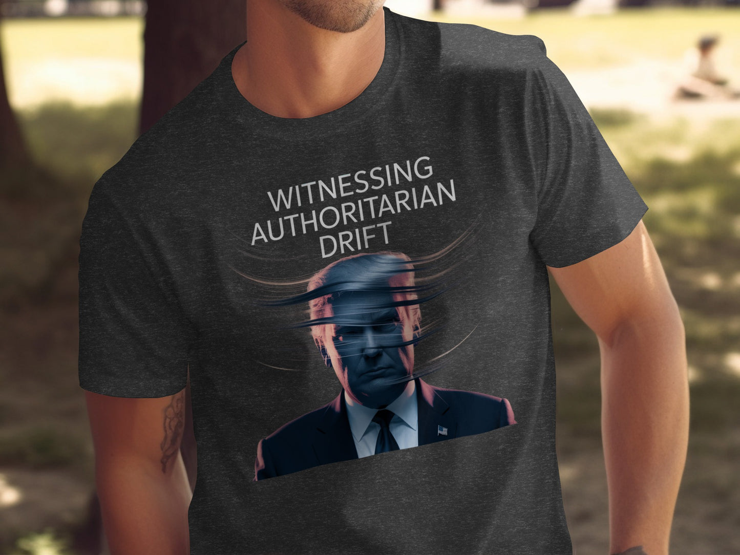 Witnessing Authoritarian Drift T-shirt product