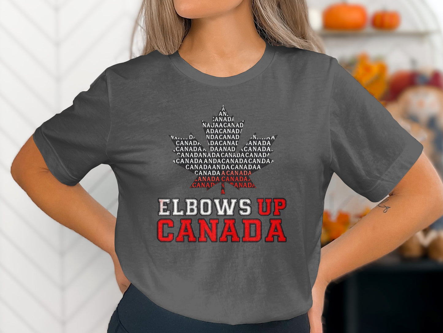 Elbows Up Canada Graphic Tee Shirt product