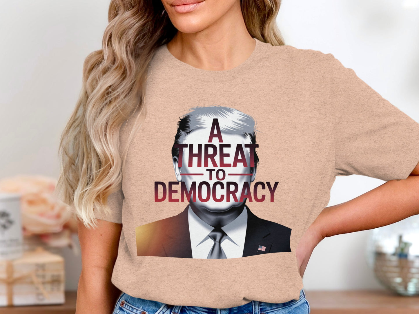 A Threat to Democracy Graphic T-Shirt product