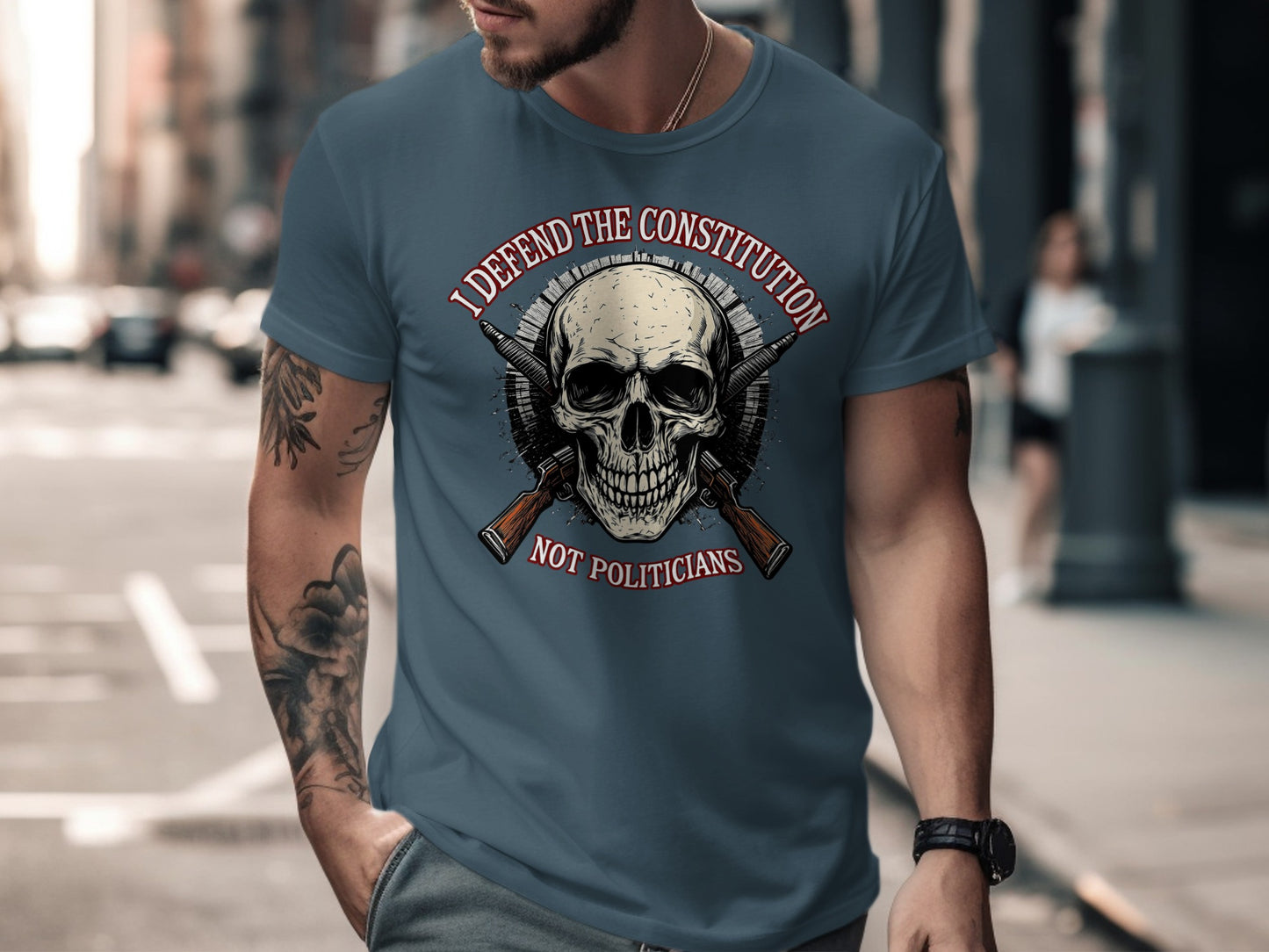 I Defend the Constitution Not Politicians Shirt