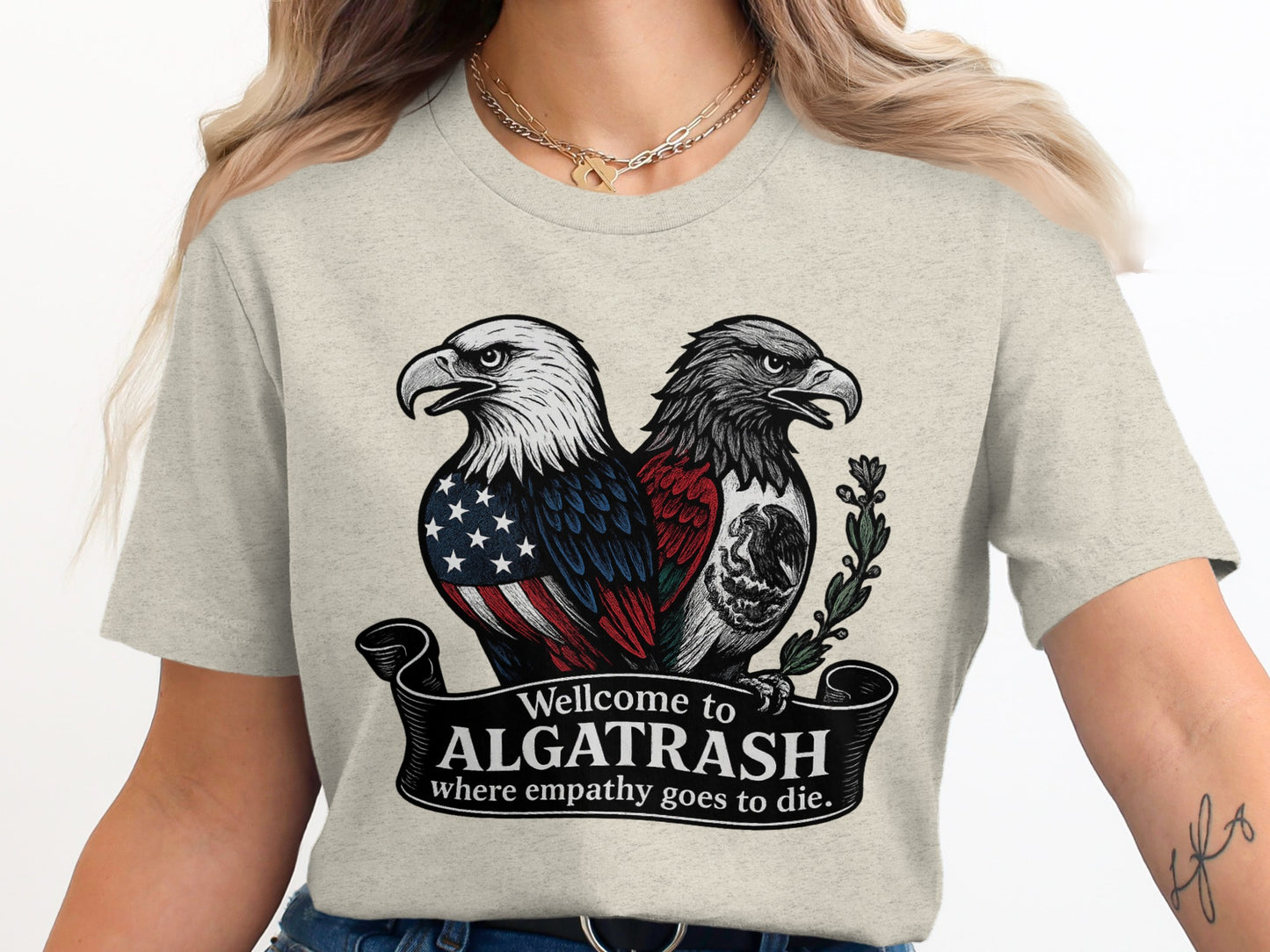 Welcome to Algatrash Graphic T-Shirt product type