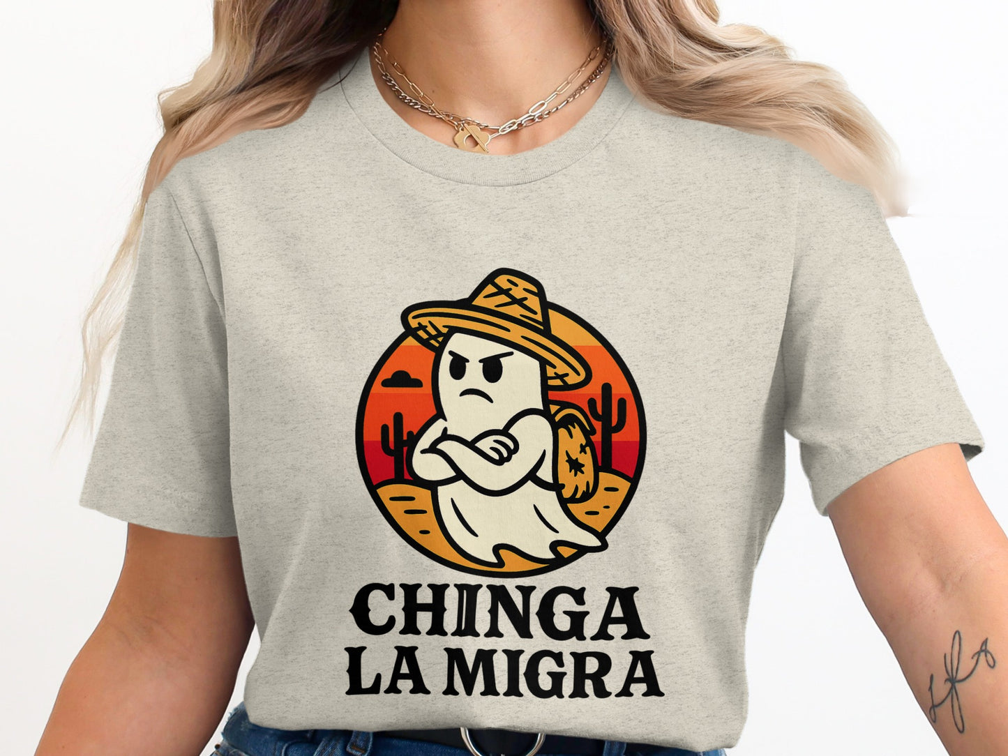 Bold Graphic Tee with Humorous Phrase product type