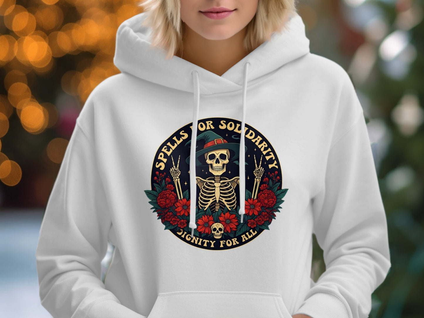 Spells for Solidarity Dignity for All Hoodie product